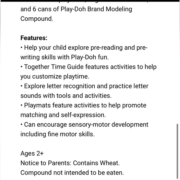 New Play-Doh Shape & Learn Letters Language educational motor skills literacy - Picture 10 of 10